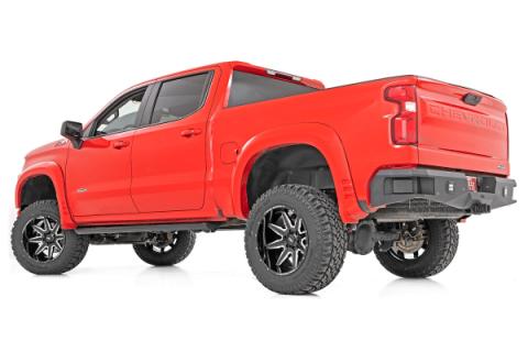 91 Series Milled One-Piece Gloss Black 20x12 8x6.5 -44mm Rough Country