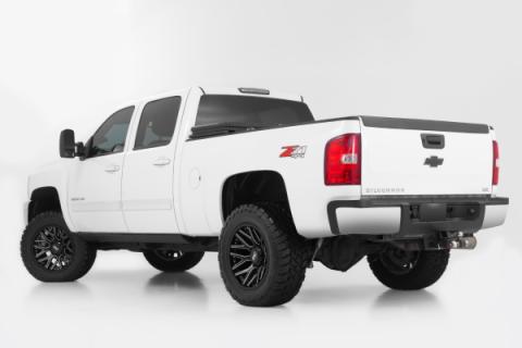 95 Series Wheel One-Piece Gloss Black Machined 20x10 8x180 -19mm Rough Country
