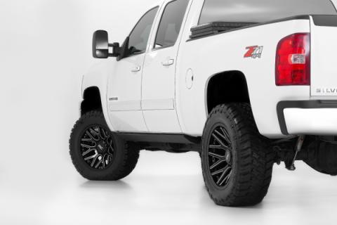 95 Series Wheel One-Piece Gloss Black Machined 20x10 8x180 -19mm Rough Country