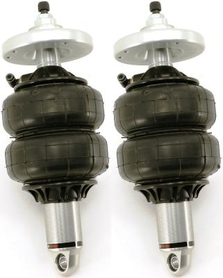 Front TQ Shockwaves For 1964-1966 Mustang For Use W/ Ridetech Upper Arms Pair Of Triple Adjustable Shock waves W/ 1/4 Inch Airline Fittings And Billet Adapter Ridetech