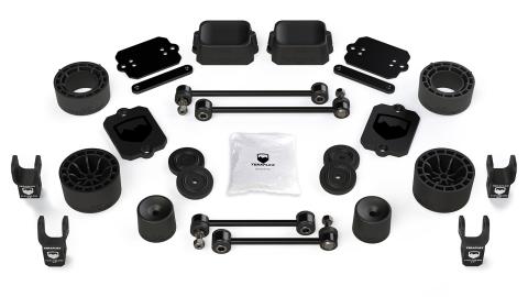 18-Up Wrangler JL 2 Door Sport/Sahara 2.5 Inch Performance Spacer Lift Kit & Shock Extensions TeraFlex