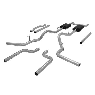 American Thunder Crossmember-Back Exhaust System Fits 1973-1974 Chevrolet And Gmc C10, C20 2Wd With V8 Engines Flowmaster