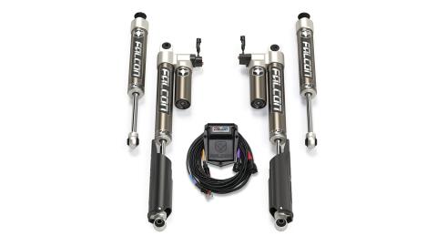 2017+ Ford F-250 4x4Sport e-Tow-Haul Shock Kit 0-2.0 Inch Level Falcon Shocks