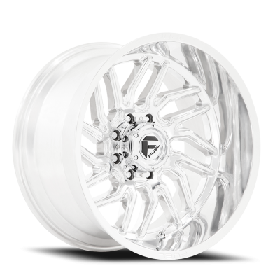 Aluminum Wheels 24X12 Hurricane D809 5 On 127 Polished Milled 71.5 Bore -44 Offset Fuel Off Road Wheels