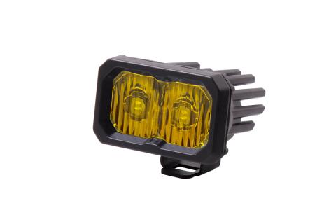 Stage Series 2 Inch LED Pod, Sport Yellow Driving Standard ABL Each