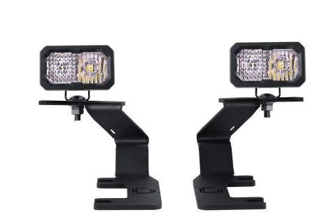Stage Series 2in LED Ditch Light Kit for 2015-2021 Chevrolet Colorado, Pro White Combo Diode Dynamics