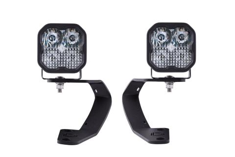 SS3 LED Ditch Light Kit for 2010-2021 Toyota 4Runner Sport White Combo Diode Dynamics