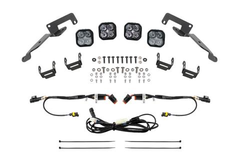 SS3 LED Headlight Kit for 2022-2024 Honda Talon, Pro White ABL
