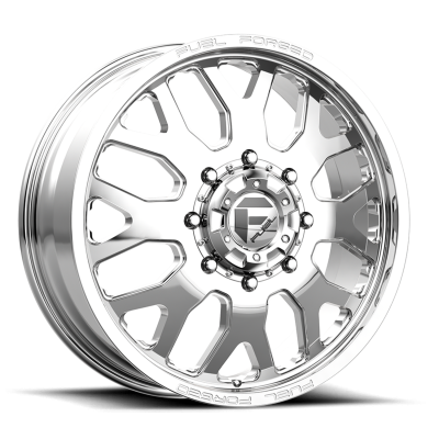 Dually Wheels 24X8.25 FF19D Dually DE19 PO 10 On 225 Polished 170.1 Bore 105 Offset Front Dually Fuel Off Road Wheels