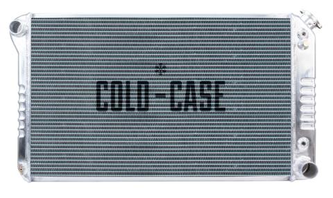 77-87 GM truck 21 Inch 1.25/1.5 Outlets Cold Case Radiators