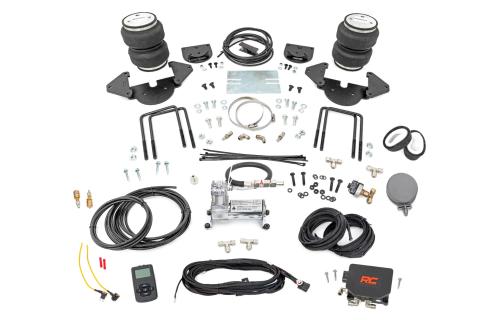 Air Spring Kit w/compressor Stock Height Wireless Controller Silverado/Sierra 1500 (19-25 Rough Country