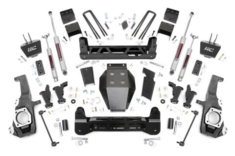 5 Inch Lift Kit Torsion Drop Silverado/Sierra 2500HD/3500HD (20-26) Rough Country