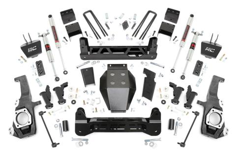 5 Inch Lift Kit Torsion Drop M1 Silverado/Sierra 2500HD/3500HD (20-26) Rough Country