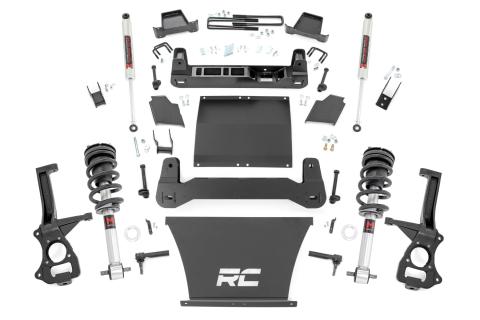 6 Inch Lift Kit M1 Struts/M1 Chevy Silverado 1500 4WD (2019-2024) Rough Country