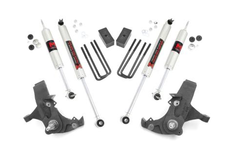 4 Inch Lift Kit M1 Chevy C1500/K1500 Pickup Extended Ca/Half-Ton SUV (88-99) Rough Country