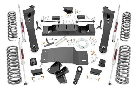 5 Inch Lift Kit Dual Rate Coils M1 Ram 2500 4WD (2019-2024) Rough Country