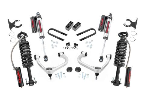 3 Inch Lift Kit Fabbed UCA Vertex Ford F-150 4WD (2021-2026) Rough Country