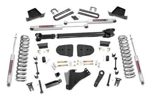 6 Inch Lift Kit Gas No OVLD Ford F-250/F-350 Super Duty 4WD (2023-2026) Rough Country