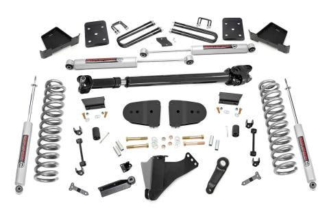 6 Inch Lift Kit No OVLDS D/S Ford F-250/F-350 Super Duty 4WD (23-25) Rough Country