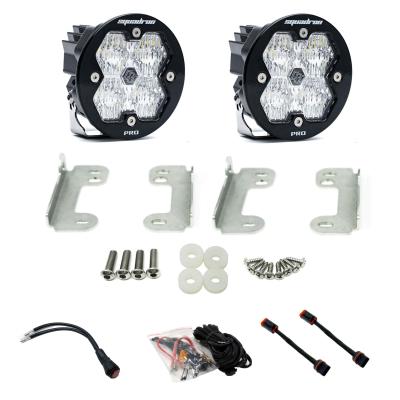 Squadron-R 2.0 Pro Fog Pocket Light Kit Jeep 2018-26 Wrangler JL 2020-26 Gladiator JT w/ Oe Sahara Bumper Baja Designs