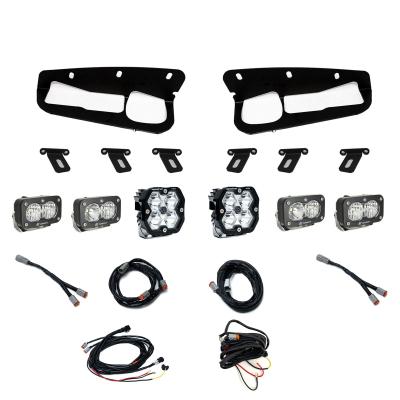 Squadron 2.0 Pro/Dual S2 Sport Fog Pocket Light Kit Ford 2021-27 Bronco 2022-24 Bronco Raptor w/ Steel Bumper Toggle Baja Designs