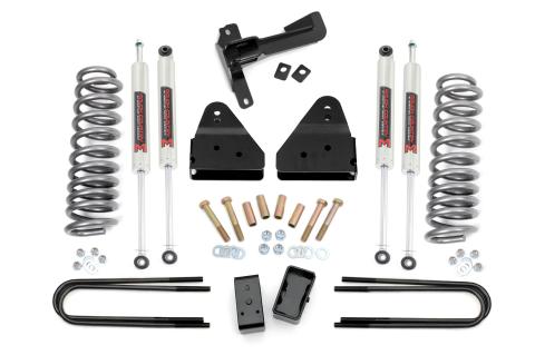 3 Inch Lift Kit FR Springs M1 Ford F-250/F-350 Super Duty 4WD (05-07) Rough Country