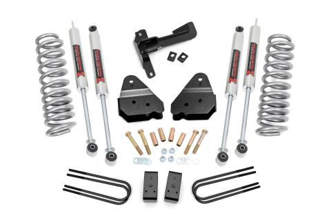 3 Inch Lift Kit M1 Front Gas Coils Ford F-250 Super Duty 4WD (17-22) Rough Country
