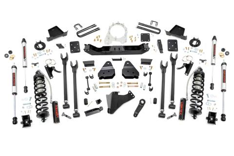 6 Inch Lift Kit 4-Link No OVLD C/O V2 Ford F-250/F-350 Super Duty (17-22) Rough Country
