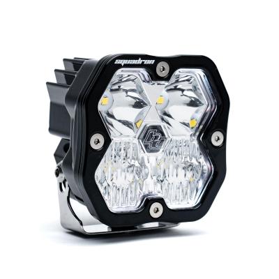 Squadron 2.0 Sport Black LED Auxiliary Light Pod Universal Clear Driving/Combo Baja Designs