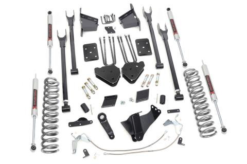 6 Inch Lift Kit 4-Link OVLD M1 Ford F-250 Super Duty 4WD (2011-2014) Rough Country