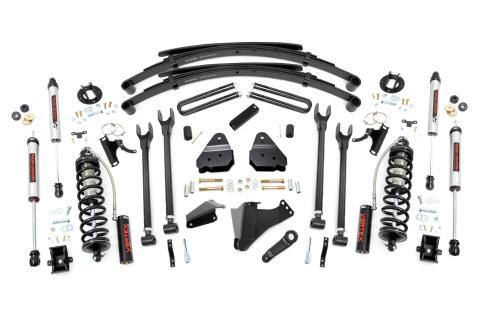 6 Inch Lift Kit Diesel 4 Link RR Spring C/O V2 Ford F-250/F-350 Super Duty (05-07) Rough Country