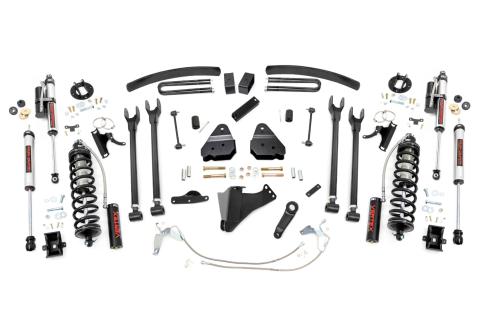 6 Inch Lift Kit Gas 4 Link C/O Vertex Ford F-250/F-350 Super Duty (08-10) Rough Country