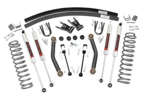 4.5 Inch Lift Kit M1 Rear AAL Jeep Cherokee XJ 2WD/4WD (1984-2001) Rough Country