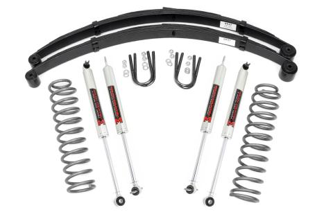 3 Inch Lift Kit RR Springs M1 Jeep Cherokee XJ 2WD/4WD (1984-2001) Rough Country