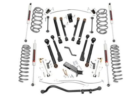 4 Inch Lift Kit X-Series M1 Jeep Wrangler TJ (97-06)/Wrangler Unlimited (04-06) Rough Country
