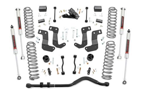 3.5 Inch Lift Kit C/A Drop Stage 1 M1 Jeep Wrangler Unlimited (18-23) Rough Country