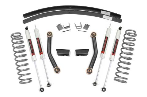 3 Inch Lift Kit SII RR AAL M1 Jeep Cherokee XJ 2WD/4WD (1984-2001) Rough Country