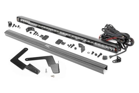 LED Light Kit Lower Grille Mount 30 Inch Spectrum Single Row Toyota Tacoma (16-23) Rough Country