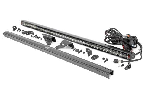 LED Light Kit Upper Windshield 40 Inch Spectrum Single Row Ford Bronco (21-25) Rough Country