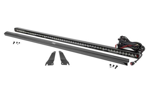 LED Light Kit Cage Mount 50 Inch Spectrum Single Row Kawasaki Teryx 1000/Teryx 800 Rough Country