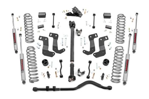 3.5 Inch Lift Kit C/A Drop FR D/S Jeep Wrangler JL 4WD (2024-2026) Rough Country