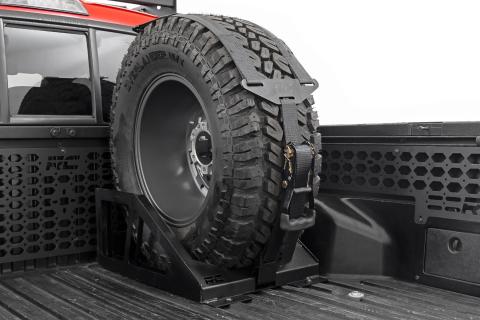 Bed Mount Spare Tire Carrier Universal Multiple Makes & Models (Chevy/Dodge/Ford/GMC/Ram) Rough Country