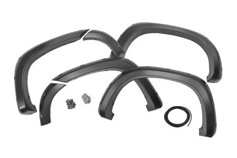 Pocket Fender Flares G1K Deep Ocean Blue Chevy Silverado 1500 (19-21) Rough Country
