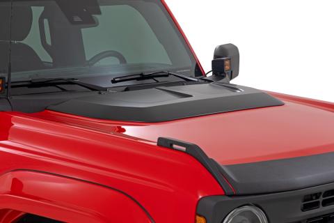 Hood Scoop E7 Velocity Blue Ford Bronco 4WD (2021-2025) Rough Country