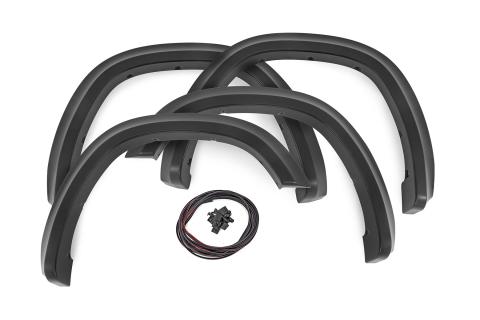 Sport Fender Flares PS2 Bright Silver Metallic Ram 1500 2WD/4WD (19-24) Rough Country