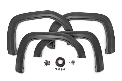 Fender Flares Sport GAN Silver Ice Metallic GMC Sierra 1500 (19-26) Rough Country