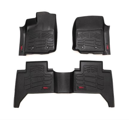 Sure-Fit Floor Mats FR & RR Toyota Tacoma 2WD/4WD (2016-2023) Rough Country