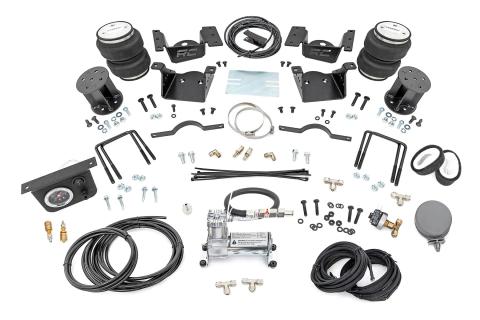 Air Spring Kit 7.5 Inch Lift with Onboard Air Compressor 11-19 Chevy/GMC 2500HD/3500HD Rough Country