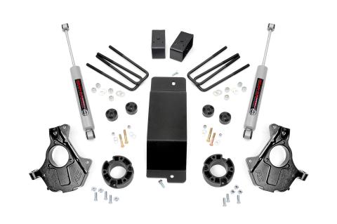 3.5 Inch Suspension Lift Knuckle Kit 14-18 Silverado/Sierra 1500 4WD Cast Steel Rough Country