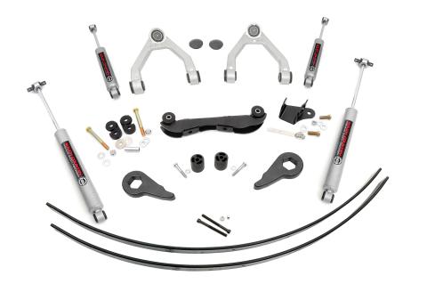 2-3 Inch Suspension Lift Kit Rear Add A Leafs 95-99 Tahoe/Yukon Rough Country